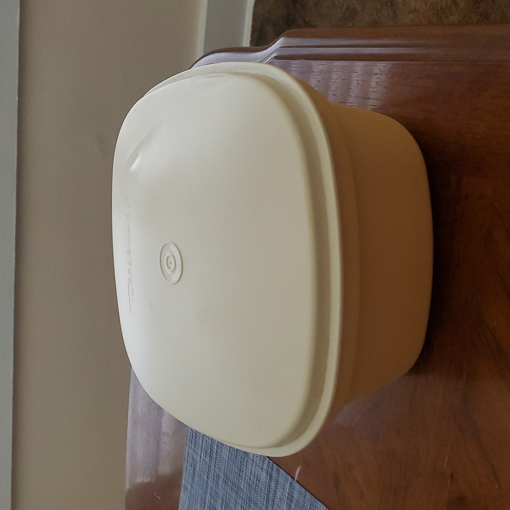 Vintage Tupperware tortilla holder/warmer